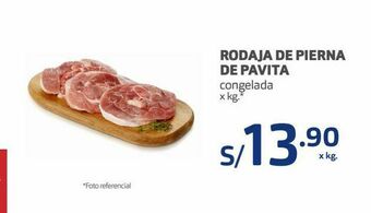 Makro Rodaja de pierna de pavita x kg oferta