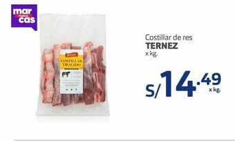 Makro Costillar de res ternez x kg oferta