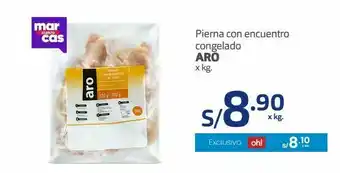 Makro Pierna con encuentro de pollo aro x kg oferta