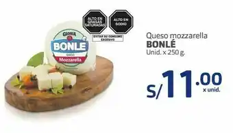 Makro Queso mozzarella bonlé 250g oferta