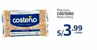Makro Pop corn costeño 500g oferta
