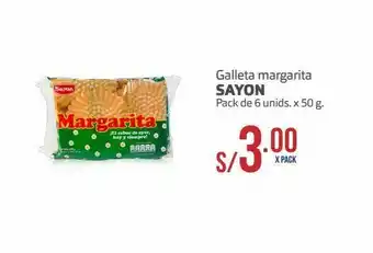 Makro Galleta margarita sayon 6undx50g oferta