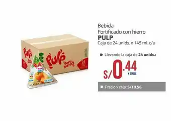Makro Bebida fortificada con hierro pulp caja de 24und x 145ml oferta
