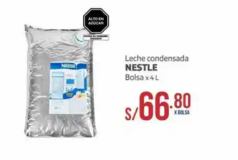 Makro Leche condensada nestlé bolsa 4l oferta