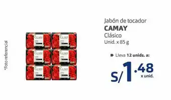 Makro Jabón de tocador camay clasico 85g oferta