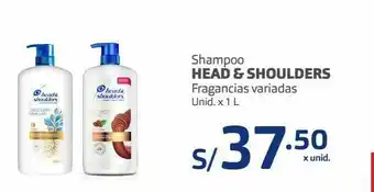 Makro Shampoo head & shoulders 1l oferta