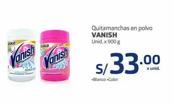 Makro Quitamanchas en polvo vanish 900g oferta