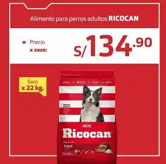 Makro Alimento para perros adultos ricocan 22kg oferta