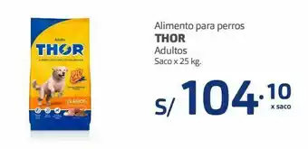 Makro Alimento para perros thor adultos 25kg oferta