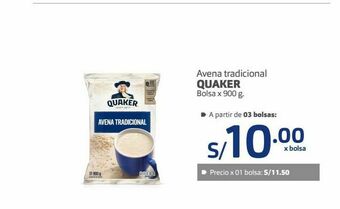 Makro Avena tradicional quaker oferta