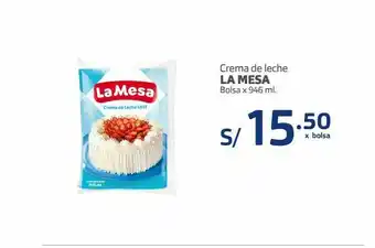 Makro Crema de leche la mesa oferta