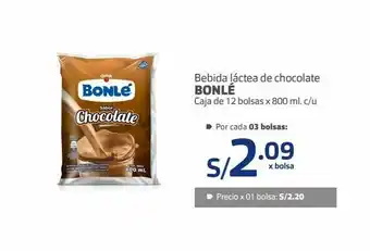 Makro Bebida láctea de chocolate bonlé oferta