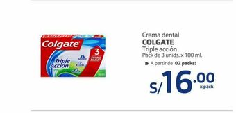Makro Crema dental colgate oferta