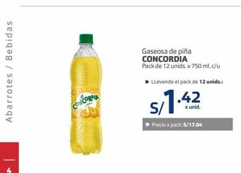 Makro Gaseosa de piña concordia oferta