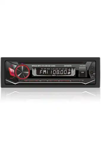 Tiendas EFE Autoradio aiwa aw-6655 fm/mp3/usb oferta