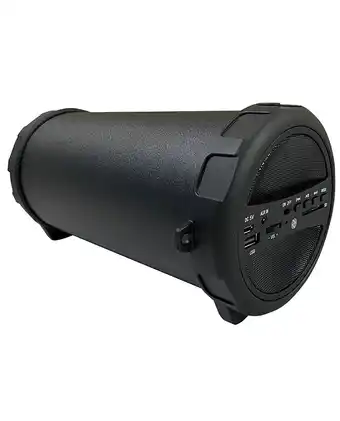 Tiendas EFE Parlante bluetooth bazooka usb/sd card/fm negro oferta