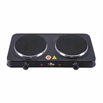 Tiendas EFE Cocina eléctrica electromaster 3000w 2 hornillas - negro oferta
