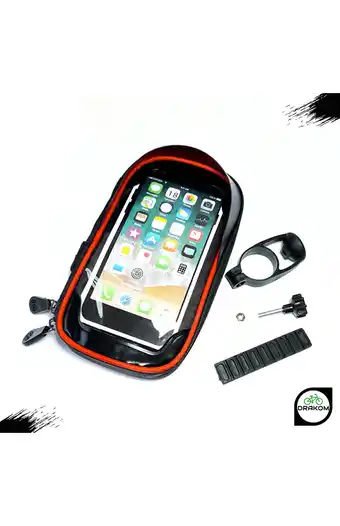 Tiendas EFE Estuche soporte porta-celular - rojo oferta