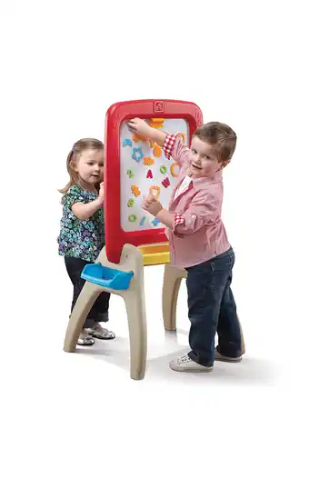 Tiendas EFE Pizarra caballete de arte para dos step 2 oferta