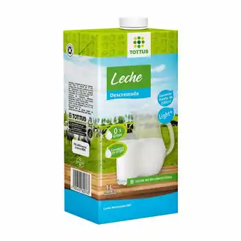 Tottus Leche descremada oferta
