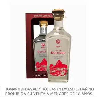 Tottus Pisco machu picchu quebranta 750 ml oferta