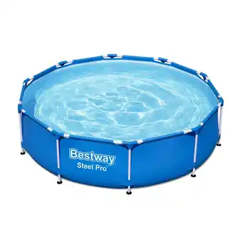 Tottus Piscina estructura rectangular steel pro 305x76cm oferta