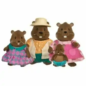 Tottus Familia castor lil woodzeez battat6000 oferta