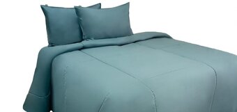 Tottus Edredon acero c fda sham 220 hilos oferta