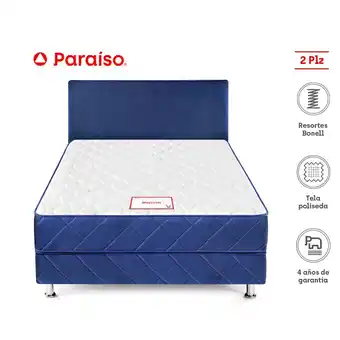 Tottus Dormitorio majestic 2 plazas oferta