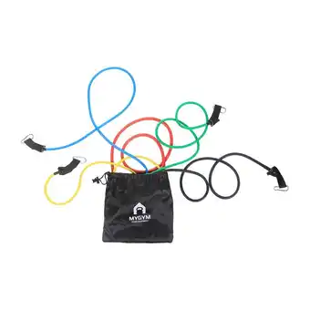Tottus Set de 5 ligas de resistencia con agarre oferta