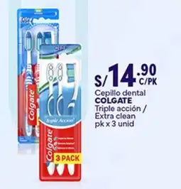 Plaza Vea Colgate Triple Accion cepillo dental oferta