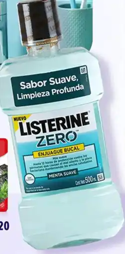 Plaza Vea Listerine Zero oferta