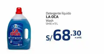 Makro Detergente líquido la oca wash 5l oferta