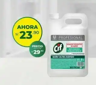 Makro Limpiador de baños cif profesional 5l oferta