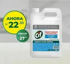 Makro Limpiavidrios ultra rapido cif profesional 5 l oferta