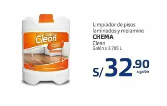 Makro Limpiador de pisos laminados y melamine chema galón 3,785l oferta