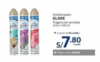 Makro Ambientador glade 400ml oferta