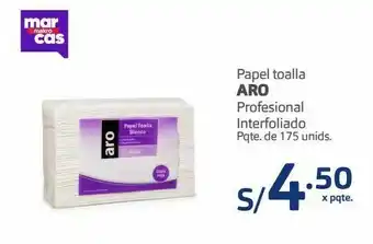 Makro Papel toalla aro profesional interfoliado 175und oferta