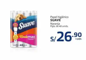 Makro Papel higiénico suave naranja 48und oferta