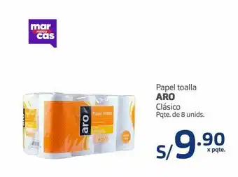 Makro Papel toalla aro clasico 8und oferta