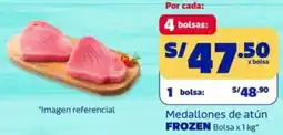 Makro Frozen medallones de atún bolsa oferta