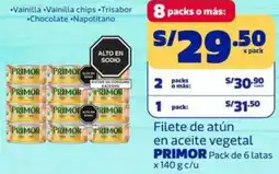 Makro Primor filete de atún en aceite vegetal oferta