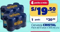 Makro Cristal cerveza oferta