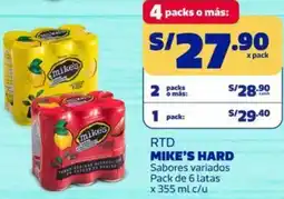 Makro Mike's hard sabores variados oferta