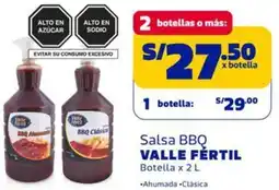 Makro Valle fértil salsa bbq botella oferta