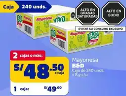Makro B&d mayonesta oferta