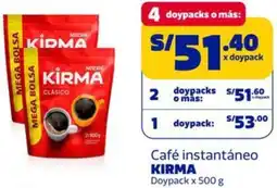 Makro Kirma café instantáneo oferta