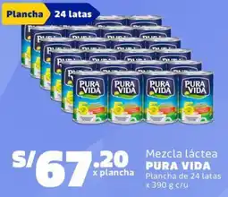 Makro Pura vida mezcla láctea oferta