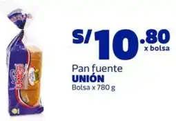 Makro Unión pan fuente bolsa oferta