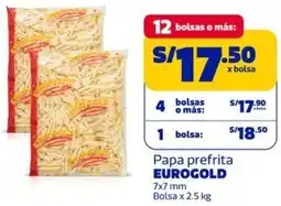 Makro Eurogold papa prefrita oferta